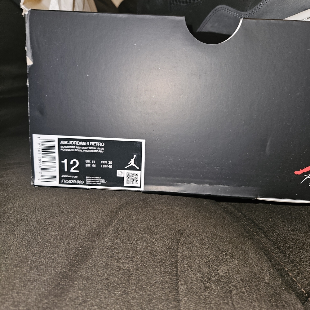 Jordan 4 Rare Air Retro Black Sneakers